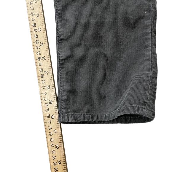 J. Crew Corduroy Pants Men's W30 x  L32 (Actual 32x30.5) Gray Preppy Academia - Picture 7 of 8